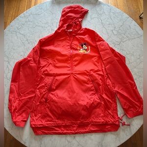 Disney Mickey Mouse packable rain jacket / poncho